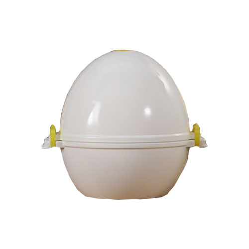 EGGPOD Egg Pod 4-Egg Microwave Egg Cooker Perfectly Cooks Eggs & Detaches Shell 